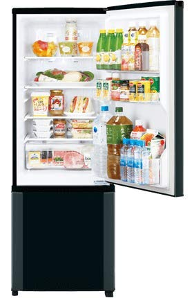 Amazon.co.jp: MR-P17D-B(サファイアブラック) Pシリ-ズ 2ドア冷蔵庫