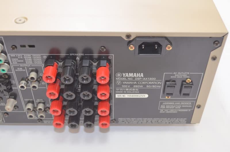 Amazon | ヤマハ DSP-AX1300 6.1ch AVサラウンドアンプ | ヤマハ