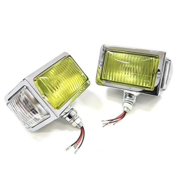 Amazon | HELIOS 汎用 トラック 24V レトロ コーナー フォグ ランプ