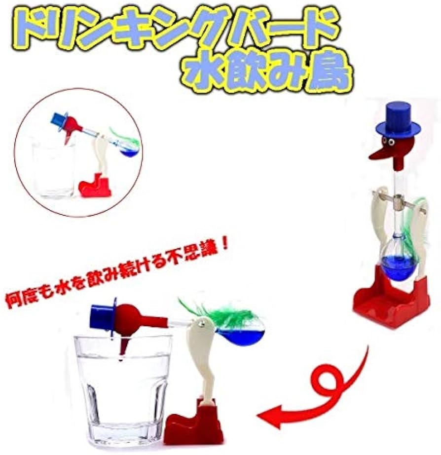 Amazon.co.jp: リタプロショップⓇ ドリンキングバード 水飲み鳥 平和