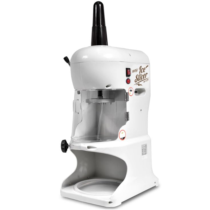 Amazon | HAIGE(ハイガー) かき氷機 電動 業務用 ふわふわ 台湾風 半