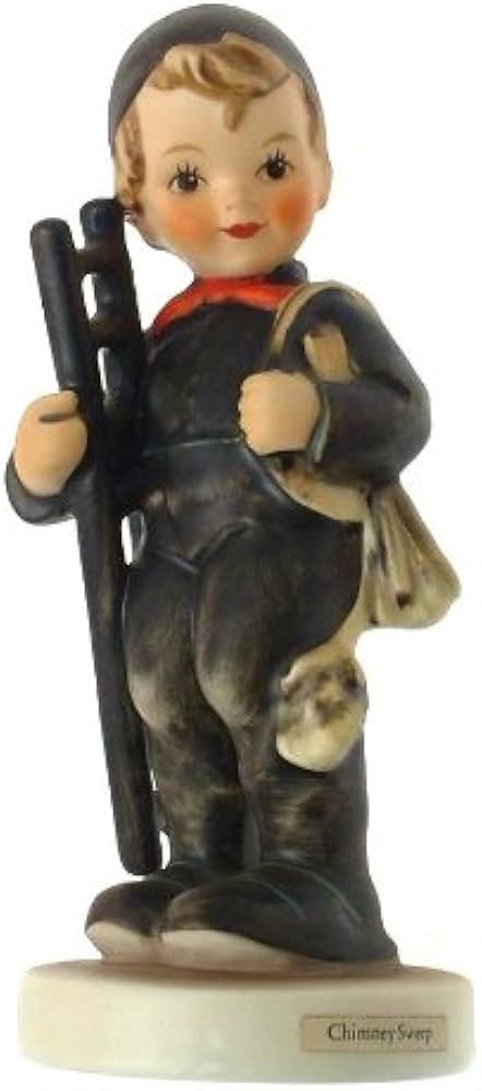Amazon.com: Hummel c1957 Vintage Chimney Sweep Figurine HUM12