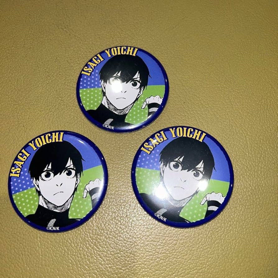 Amazon.co.jp: ブルロ ローソンコラボ 缶バッジ 原作絵 潔世一 : Toys