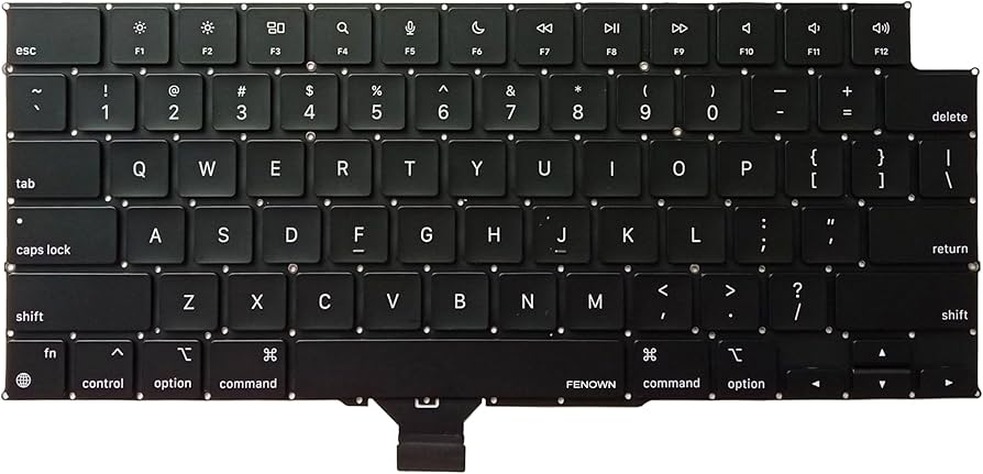 Amazon.com: Bfenown Replacement US Keyboard for MacBook Pro M1 M2