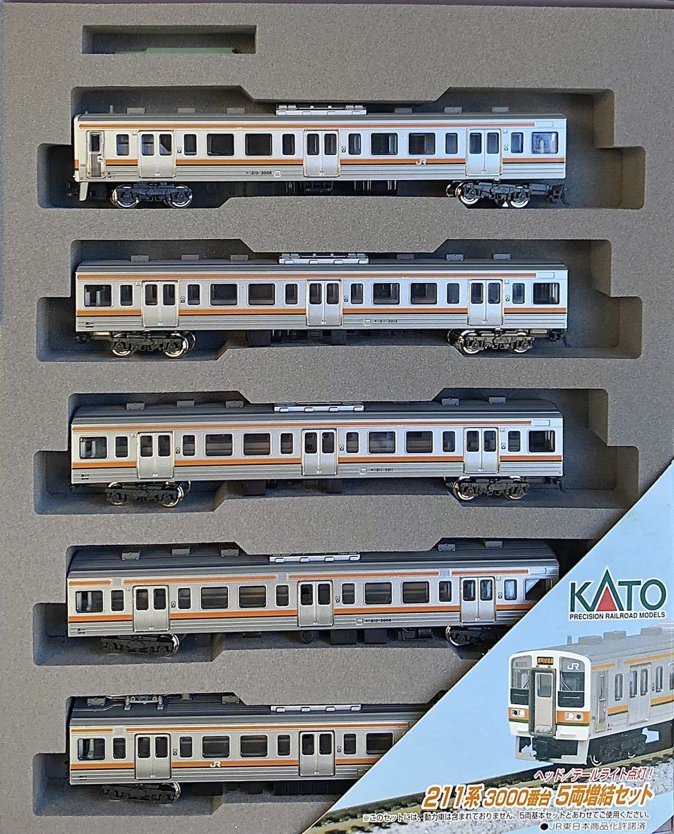 Amazon.co.jp: KATO 10-425 211系3000番台 増結セット 5両 (東北本線