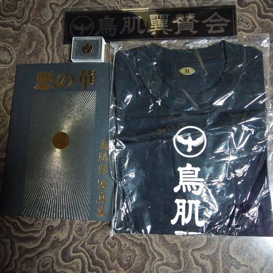 Amazon.co.jp: 鳥肌実グッズ4点セット(写真集悪の華バッジTシャツ