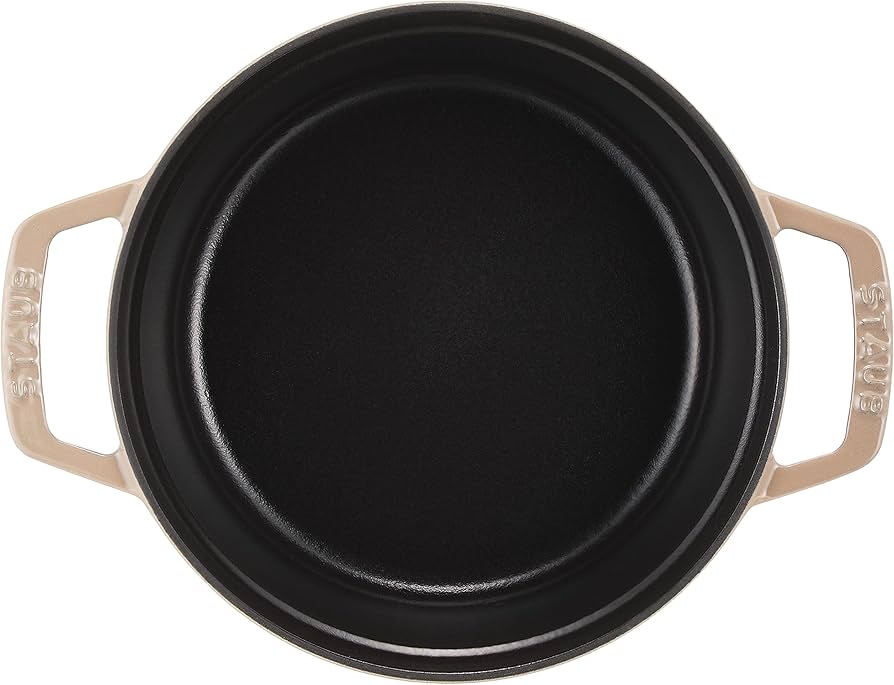 箱シリアルあり ストウブ ピコココットラウンド 14cm リネン