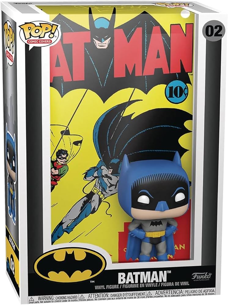 Amazon.com: POP Comic Cover DC Batman VIN FIG : Toys & Games