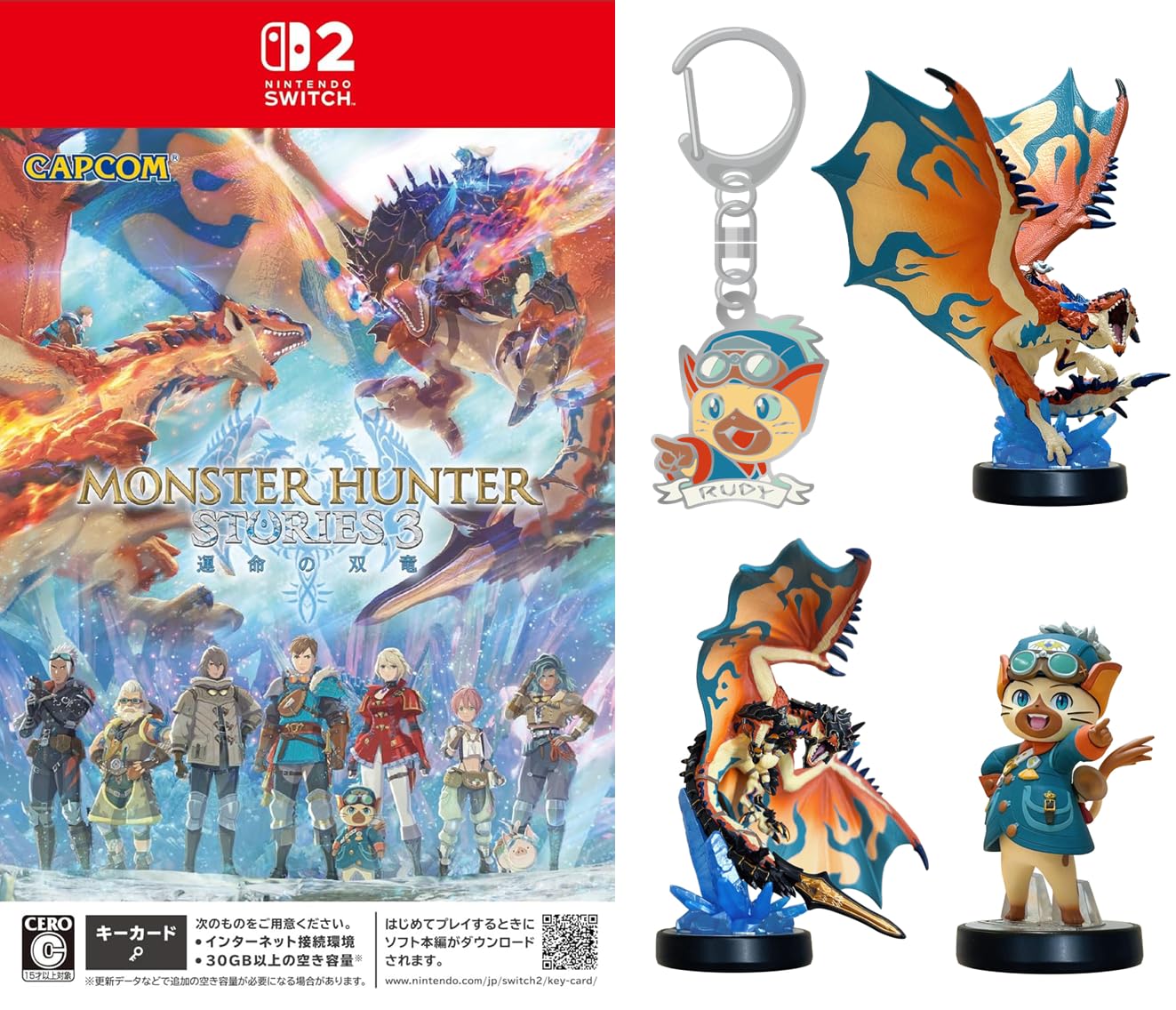 Amazon.co.jp: モンスターハンターストーリーズ3 ~運命の双竜