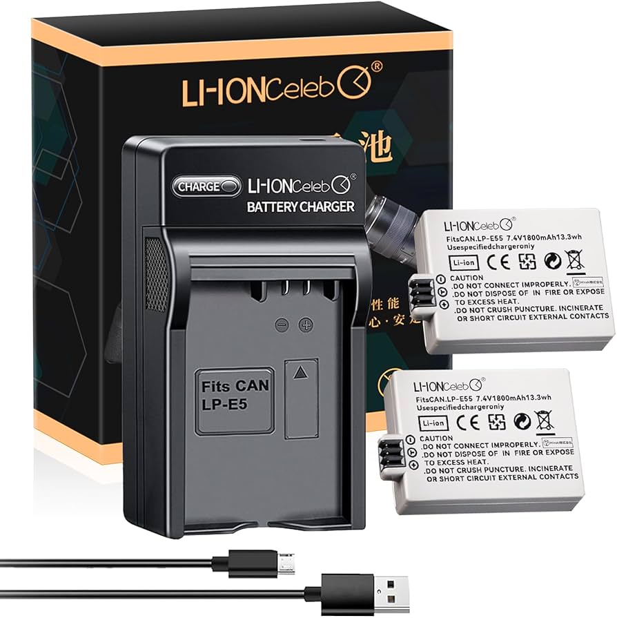 Amazon | Li-ion Celeb CANONキヤノン 対応機種カメラ EOS Kiss X3互換