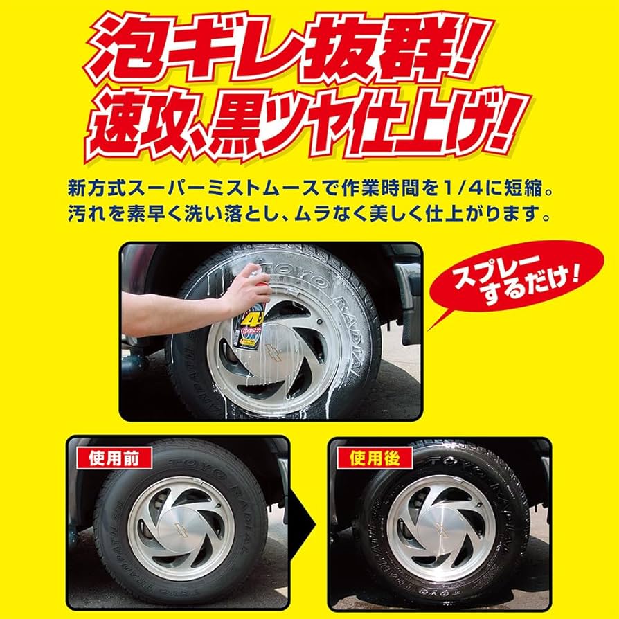 Amazon.co.jp: ソフト99(SOFT99) 足回りケア タイヤお手入れ