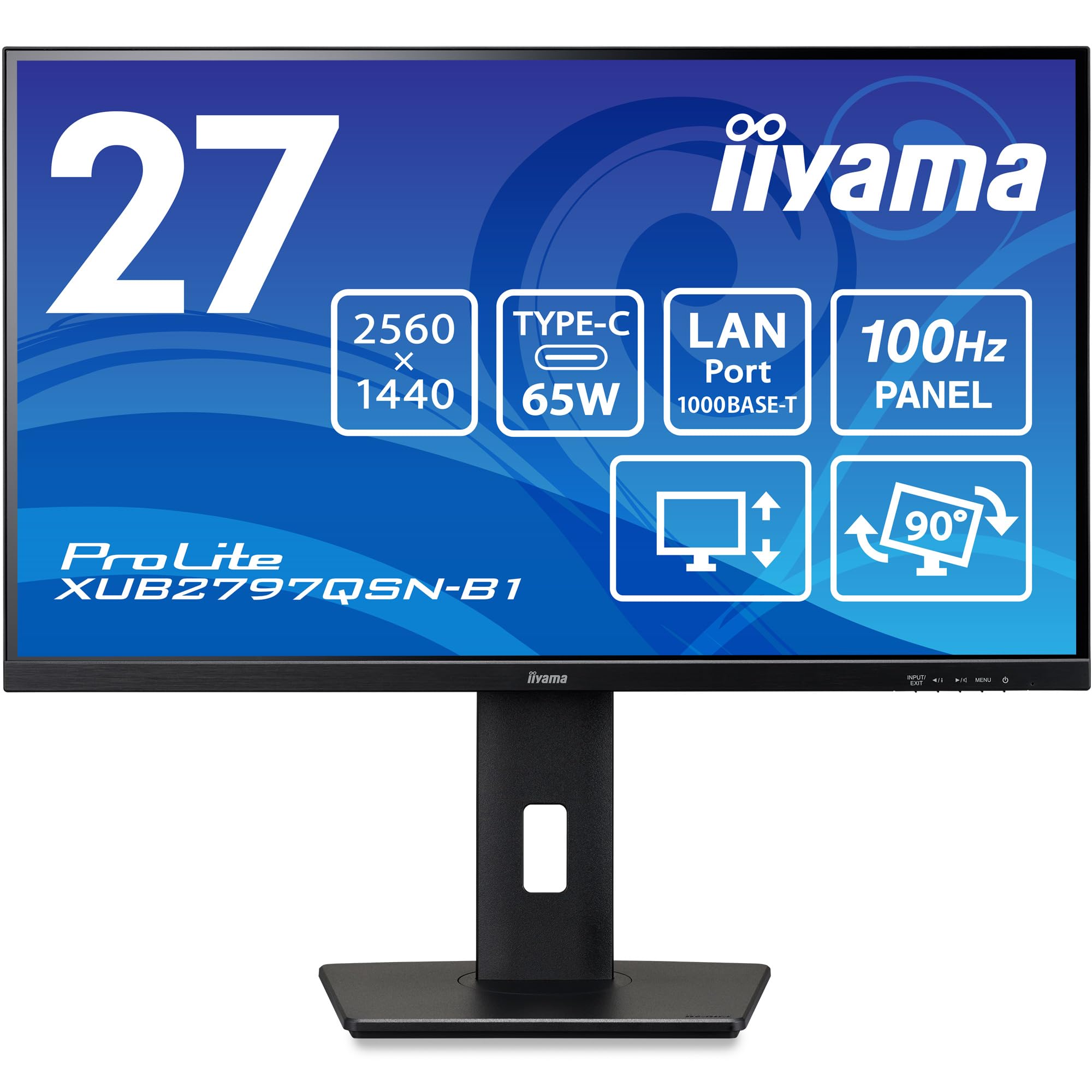 Amazon.co.jp: iiyama モニター ディスプレイ XUB2797QSN-B1 27インチ