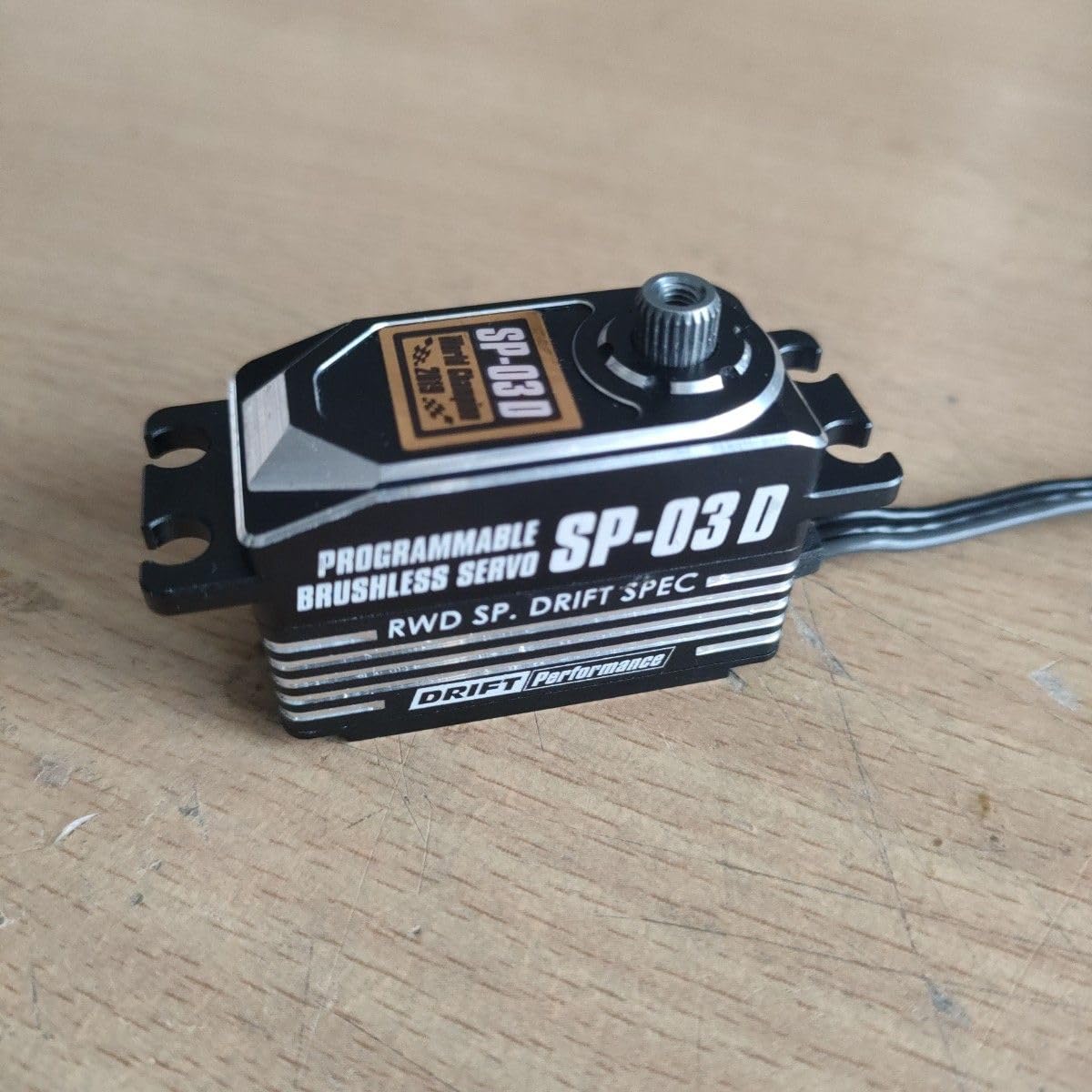 プログラマブルサーボ SP-03D ブラック ヨコモ ドリフト ブラシレス