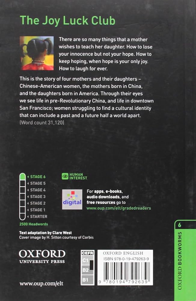 Amazon.com: Oxford Bookworms Library: The Joy Luck Club: Level 6