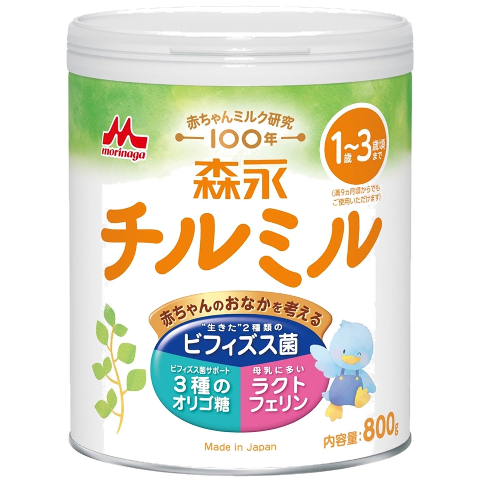 Amazon.co.jp: 森永 フォローアップミルク チルミル 800g [1歳頃~3歳頃