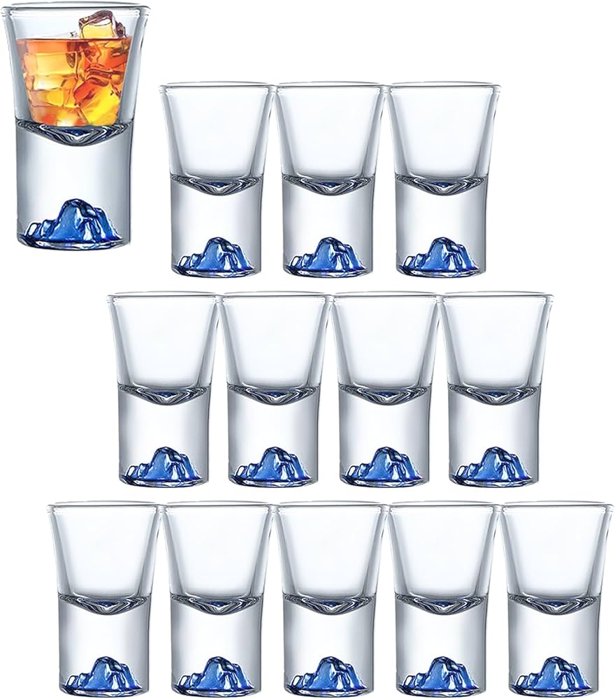Amazon | GOWTHHRT ショットグラス クリアショットグラス 12個セット