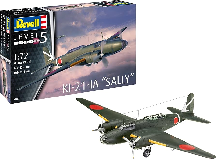 Amazon | ドイツレベル 1/72 日本陸軍 Ki-21-Ia 九七式重爆撃機