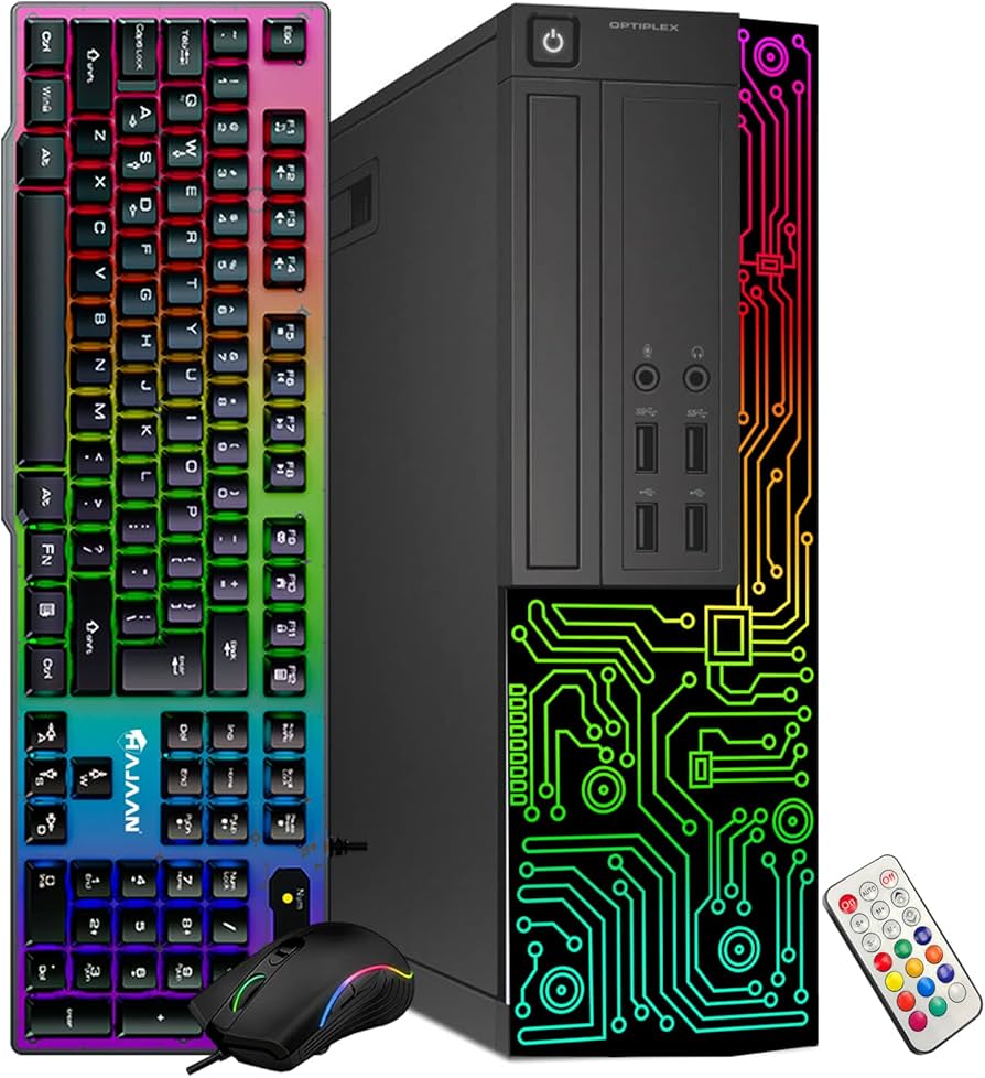 Amazon.com: Dell Gaming OptiPlex Desktop RGB Computer PC, Intel