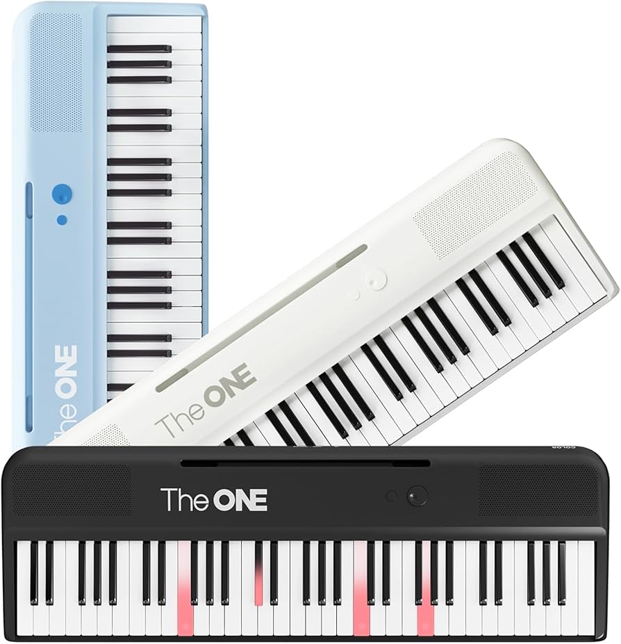Amazon.com: The ONE Smart Keyboard COLOR 61 Lighted Keys Piano