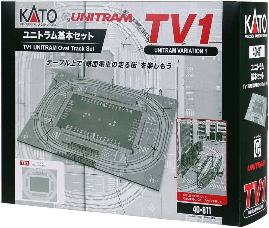 Amazon | KATO Nゲージ TV1 ユニトラム基本セット 40-811 鉄道模型