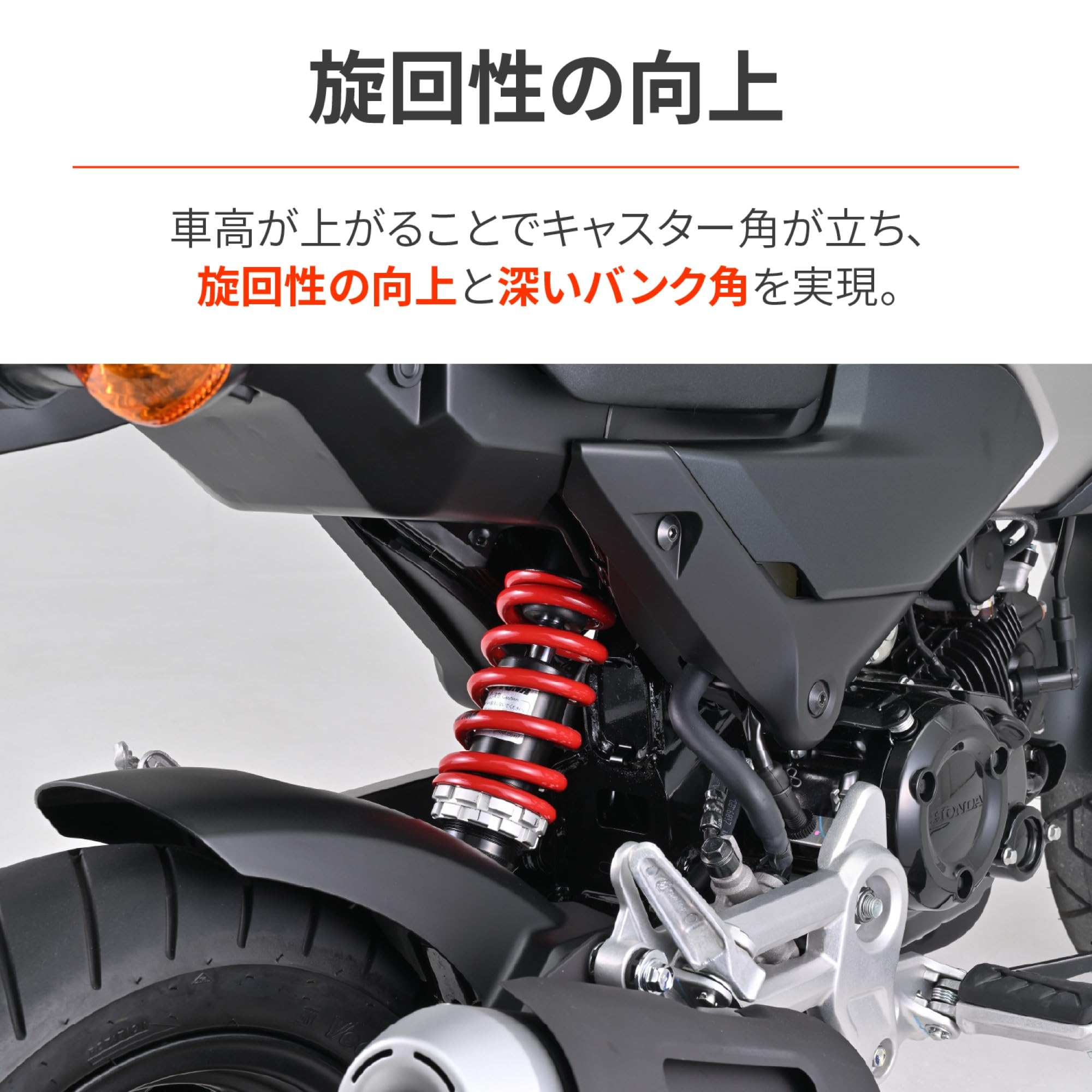 Amazon | デイトナ(Daytona) グロム(21-24)専用 リアサスペンション