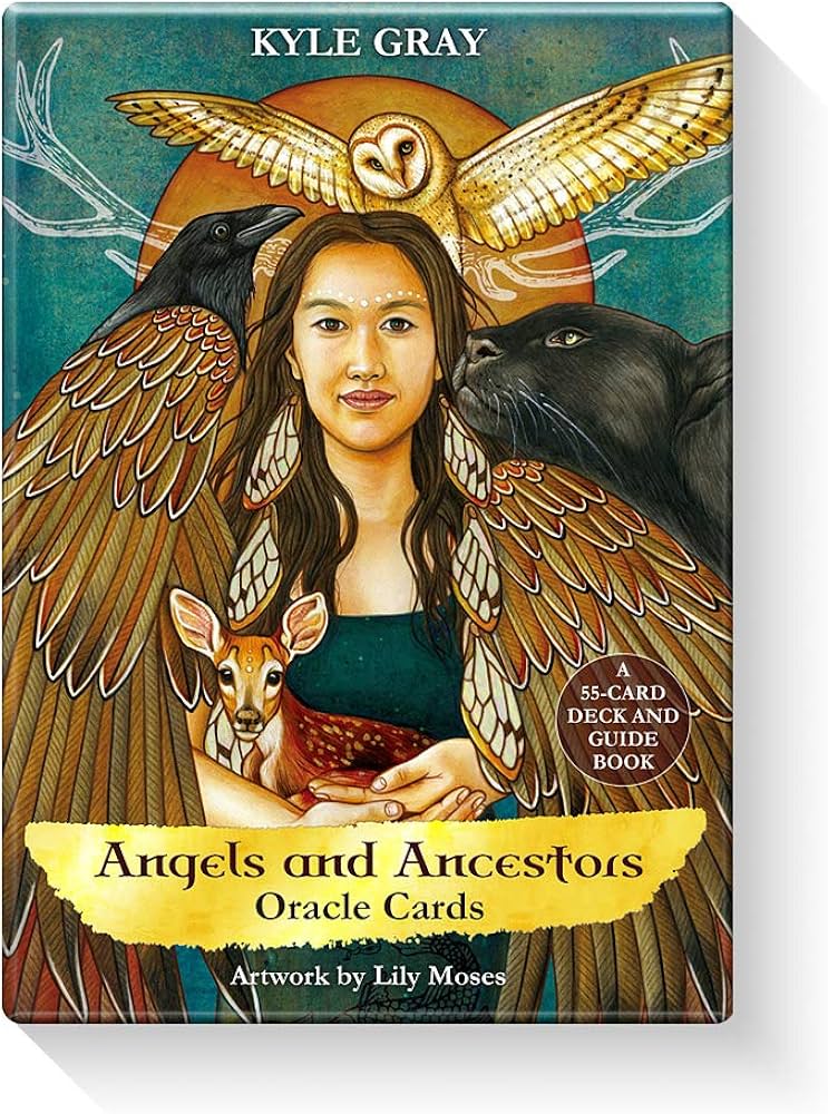 エンジェルズ&アンセスターズオラクルカード 日本語版説明書付