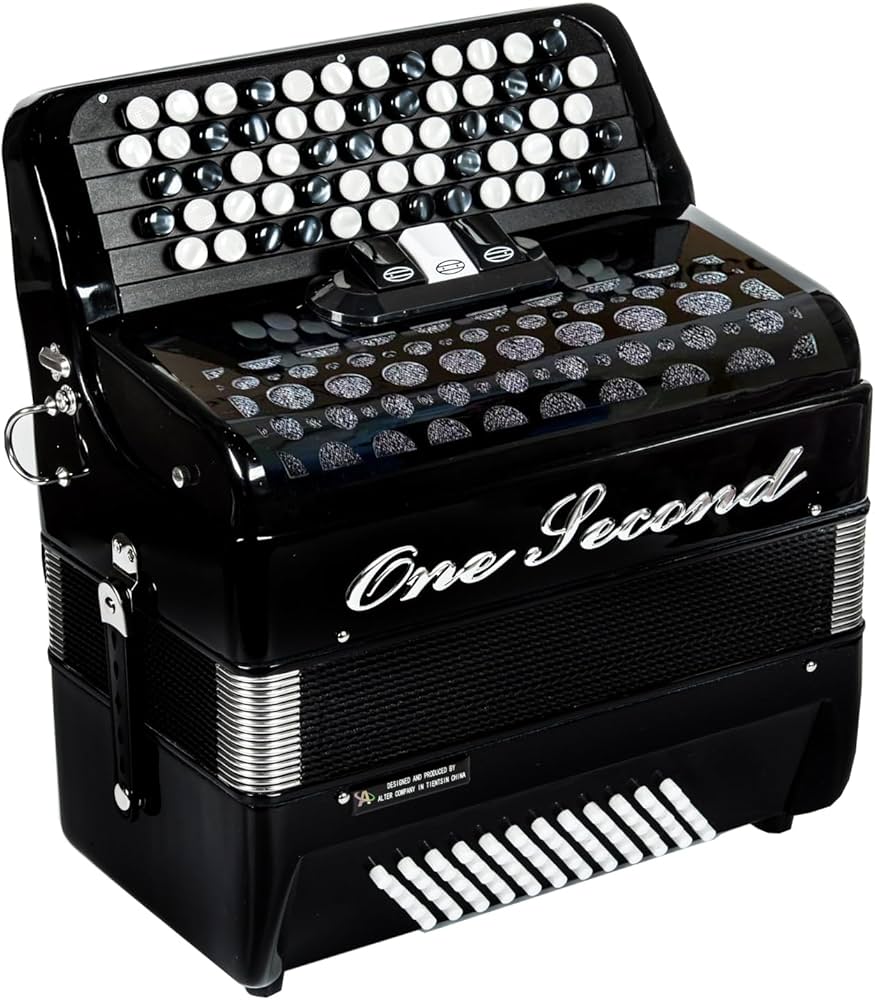 Amazon.com: ONESECOND Bayan Accordion B System, 60 Bass 62 Key
