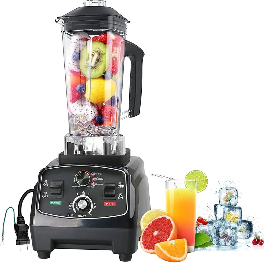 Amazon | ミキサー ブレンダー 大容量 2L 1400W 業務用 多機能 家庭用