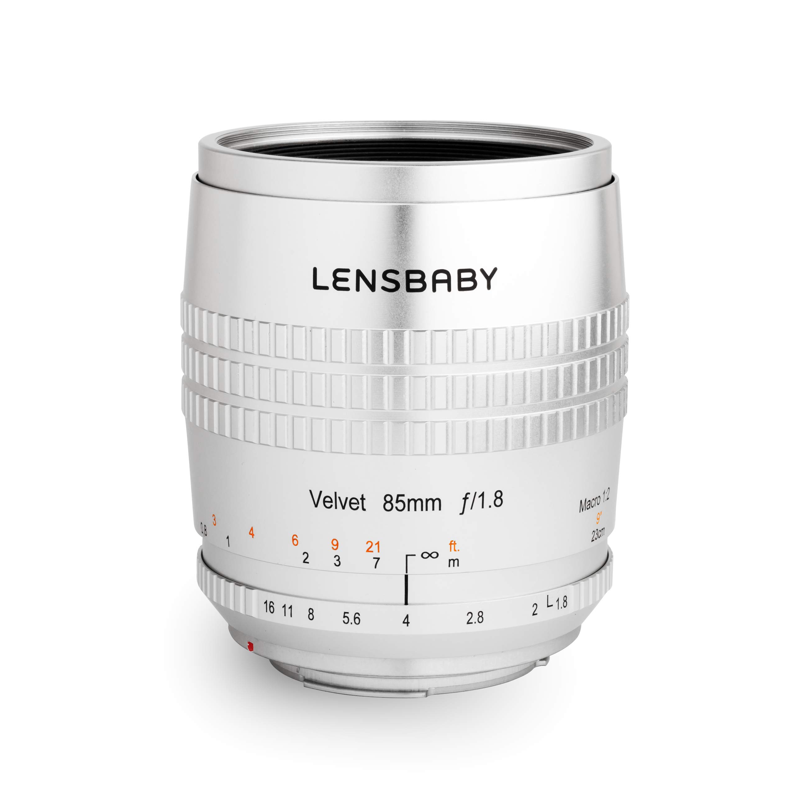 Amazon.com : Lensbaby Velvet 85 Compatible with EF Mount (Silver