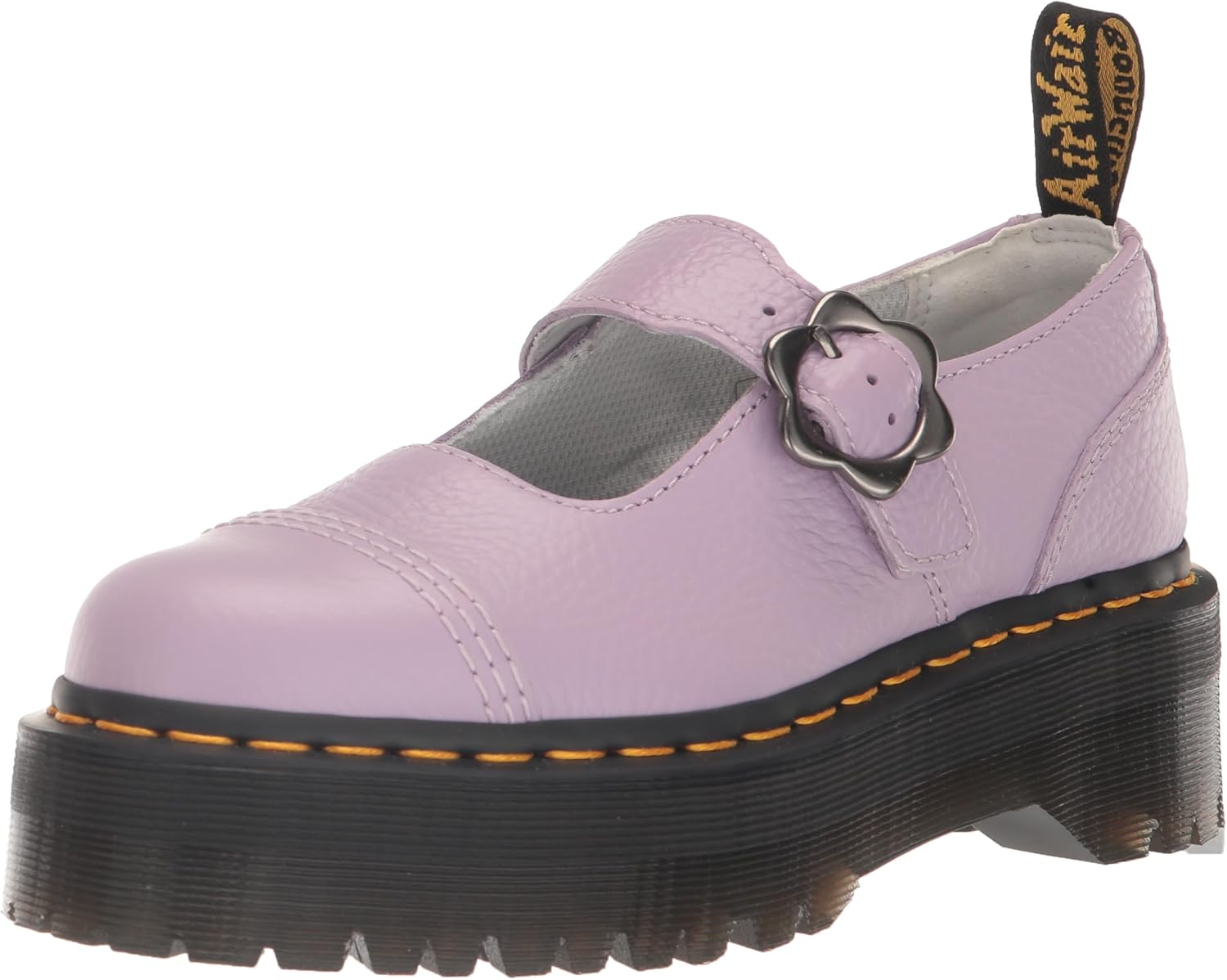 Amazon | Dr. Martens レディース アディナフラワー, ブラックミルド