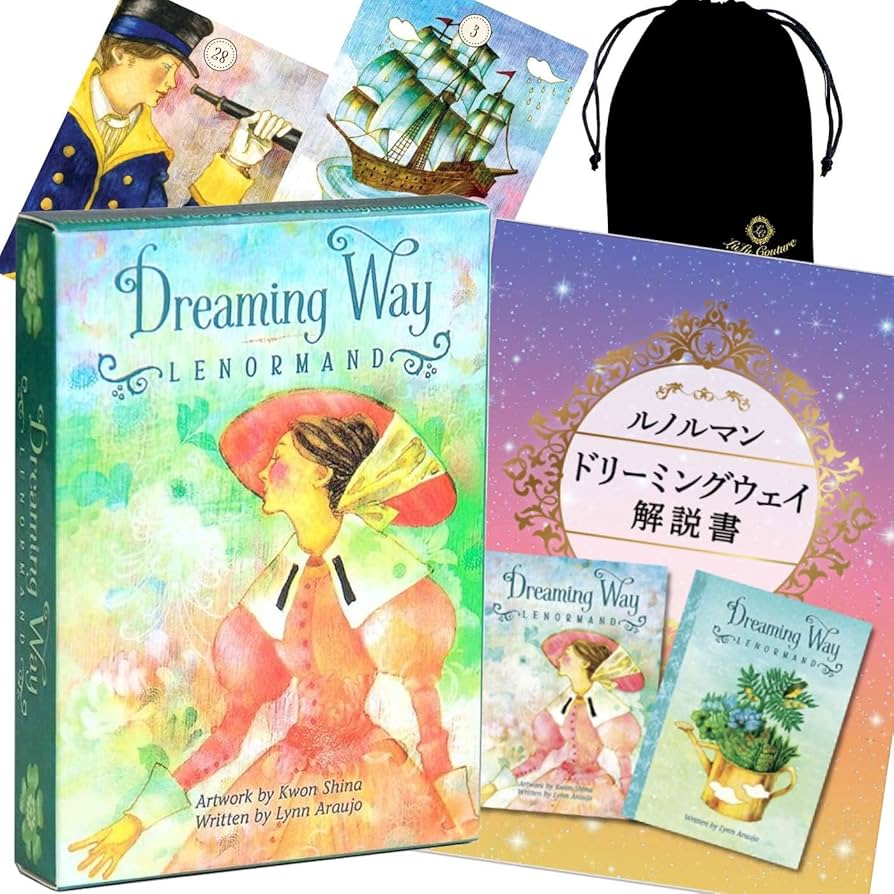 Amazon.co.jp: ドリーミング ウェイ ルノルマンカード【専用日本語解説