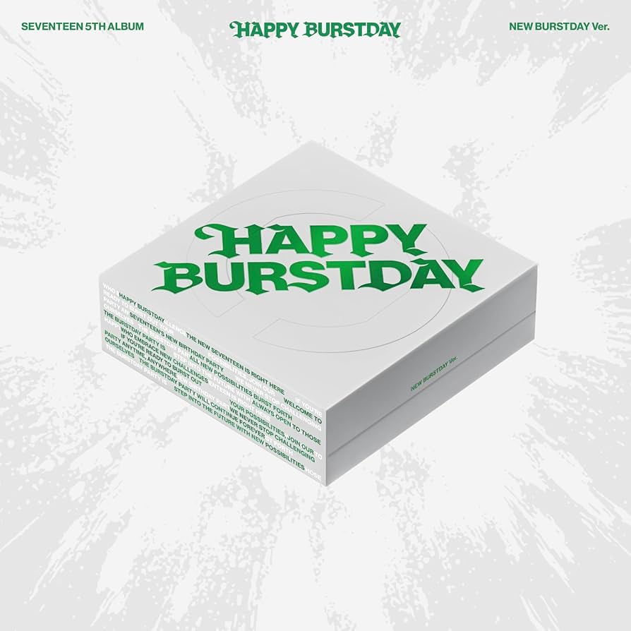 Amazon.co.jp: SEVENTEEN 5TH ALBUM HAPPY BURSTDAY - NEW BURSTDAY