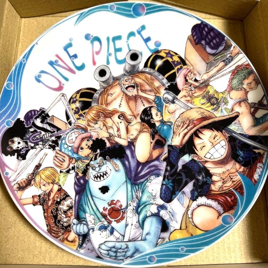Amazon.co.jp: ワンピース ONE PIECE フルカラープレート ジャンプ