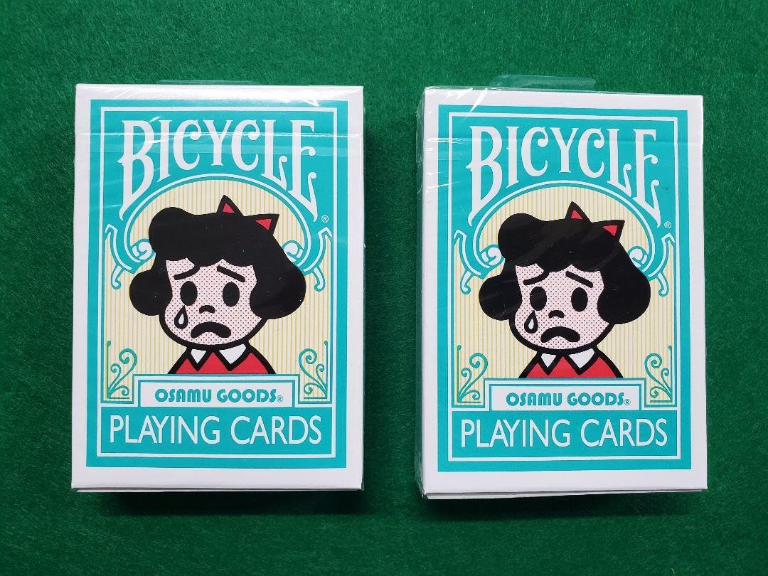 Amazon.co.jp: オサムグッズ×BICYCLE トランプ 2個セット 原田治