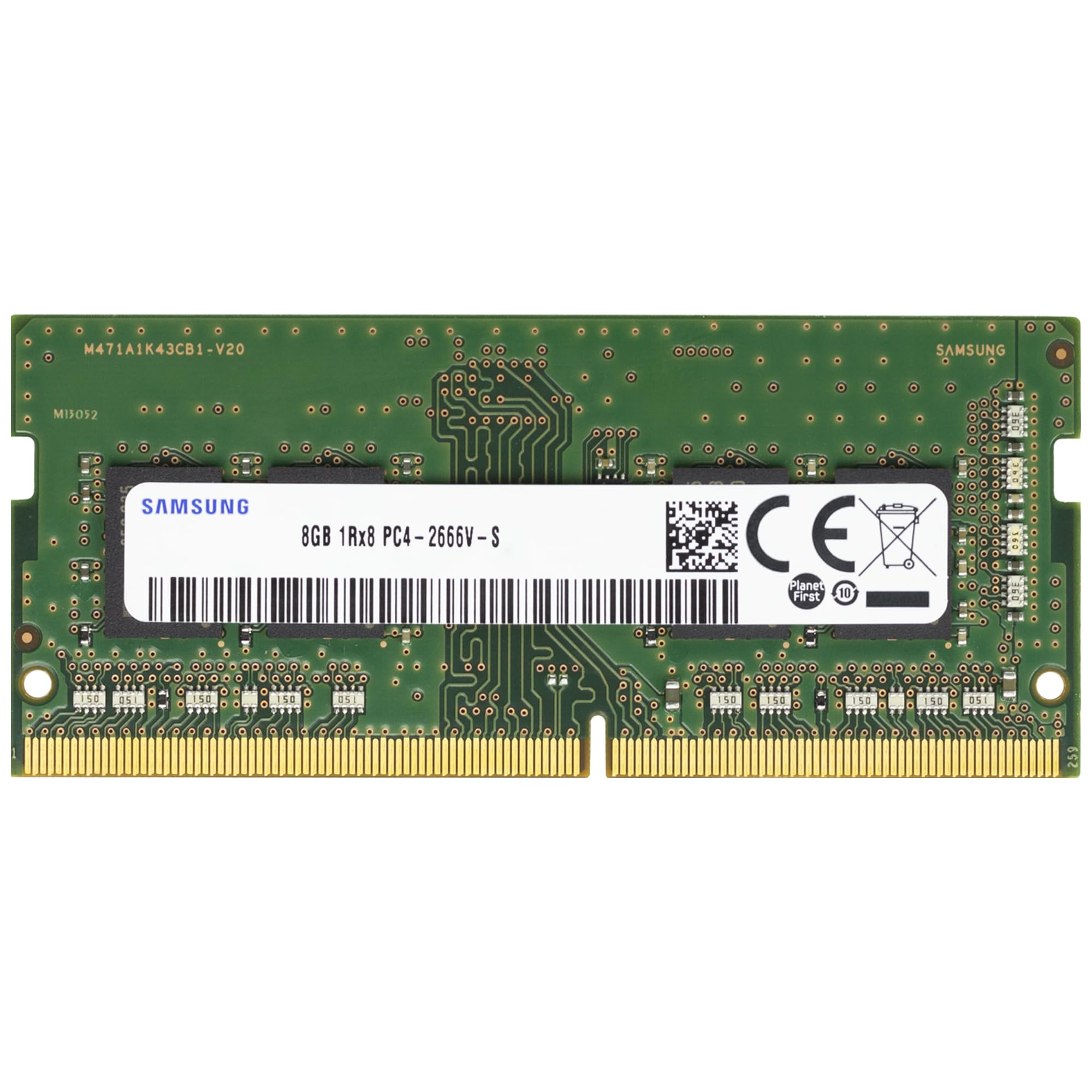 Samsung 8GB DDR4 2666MHz PC4-21300 (PC4-2666V) CL19 SODIMM 1Rx8