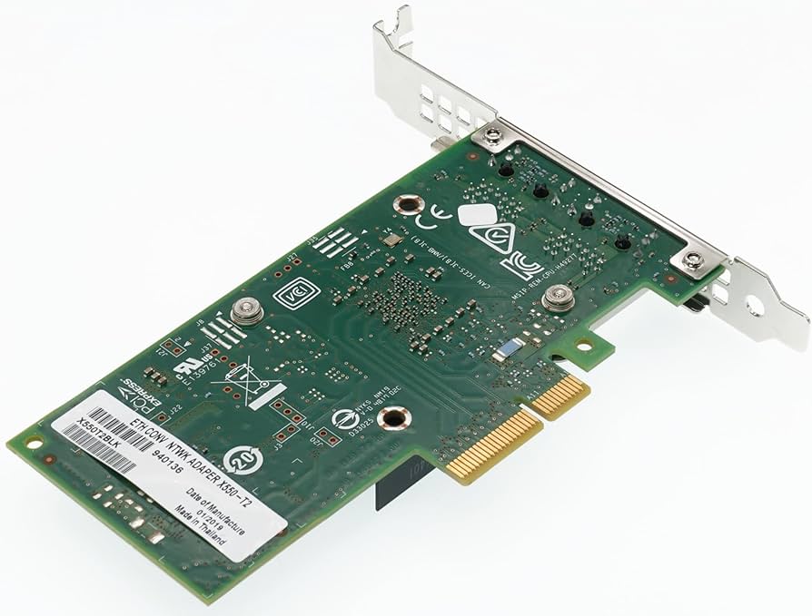 Amazon | 10Gbps LANカード Intel X550-T2コントローラーチップ PCIe3