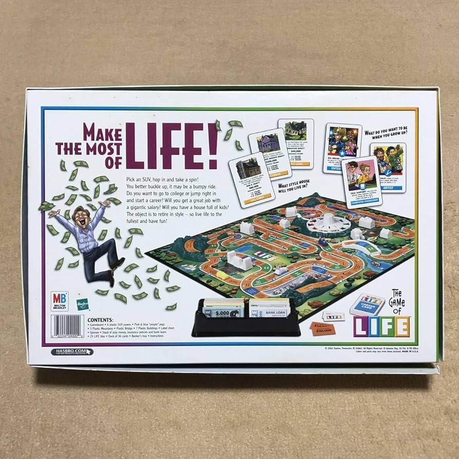 Amazon | LIFE 人生ゲーム 海外版 レア | ボードゲーム | おもちゃ