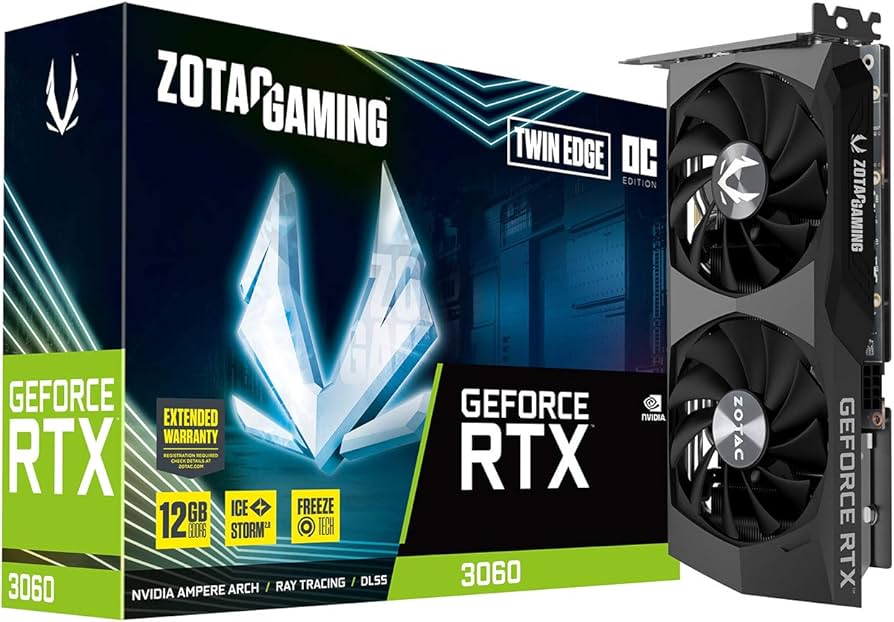 Amazon.com: ZOTAC Gaming GeForce RTX 3060 Twin Edge OC 12GB GDDR6