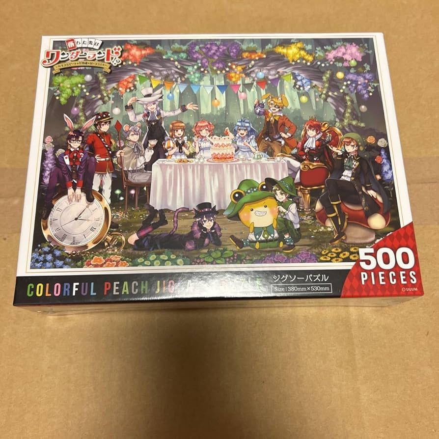 Amazon | カラフルピーチ パズル 500ピース 落ちた先は ワンダーランド