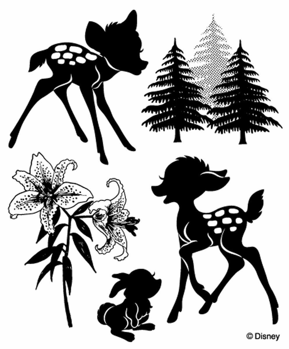 Amazon.co.jp: Bambi シルエットスタンプ : おもちゃ