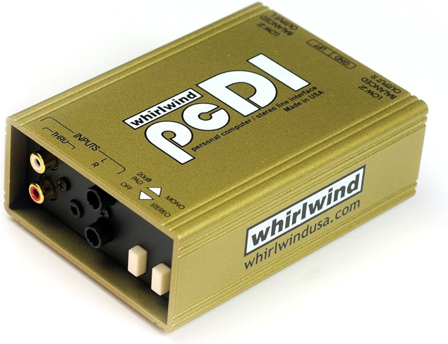 Amazon.com: Whirlwind pcDI Direct Box for Interfacing Outputs CD