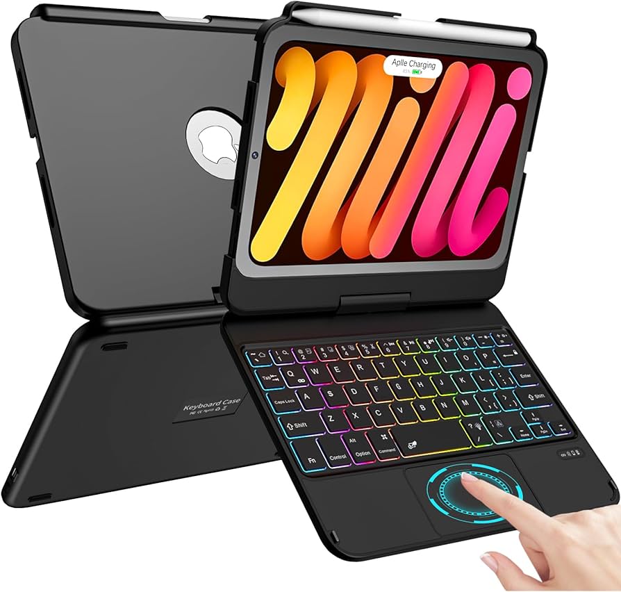 Amazon.com: TaIYanG Keyboard Case for iPad mini 7 A17 Pro 2024