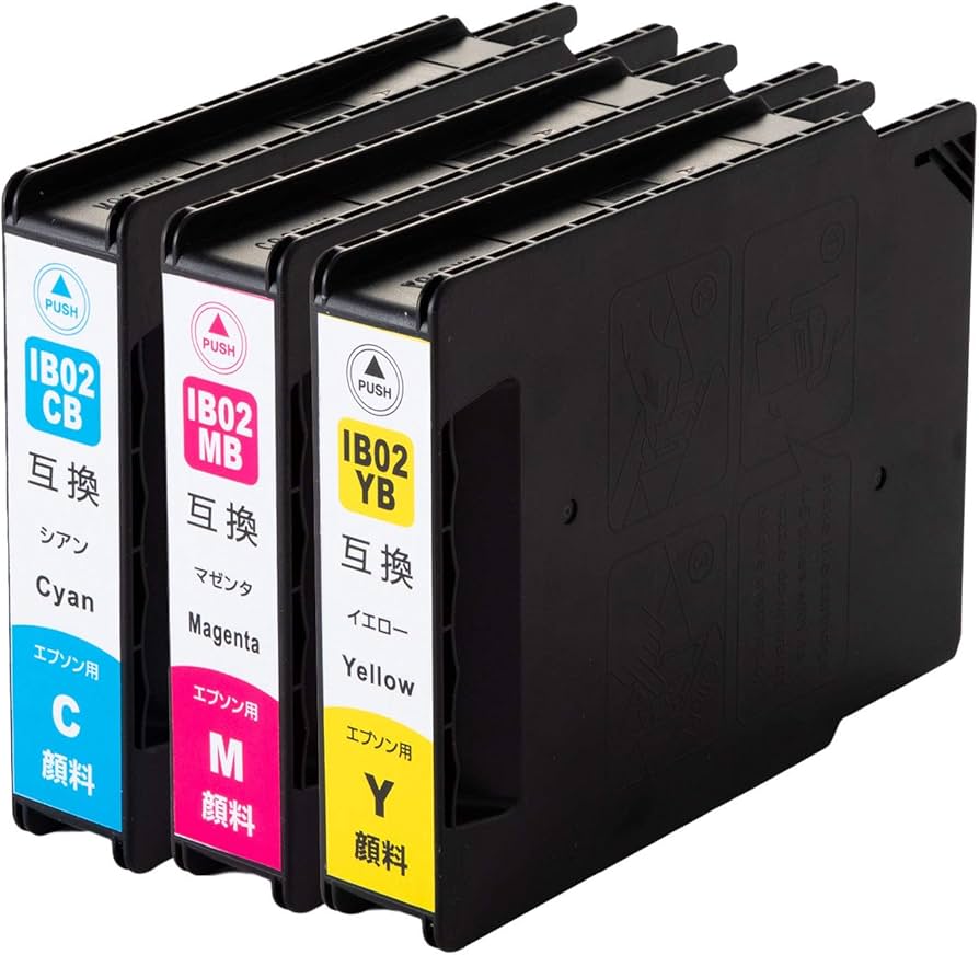 Amazon.co.jp: エプソン用 IB02CB IB02MB IB02YB 互換インク シアン