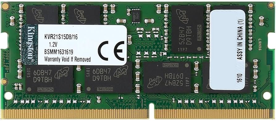 Kingston ValueRAM 16GB 2133MHz DDR4 Non-ECC CL15 SODIMM 2Rx8