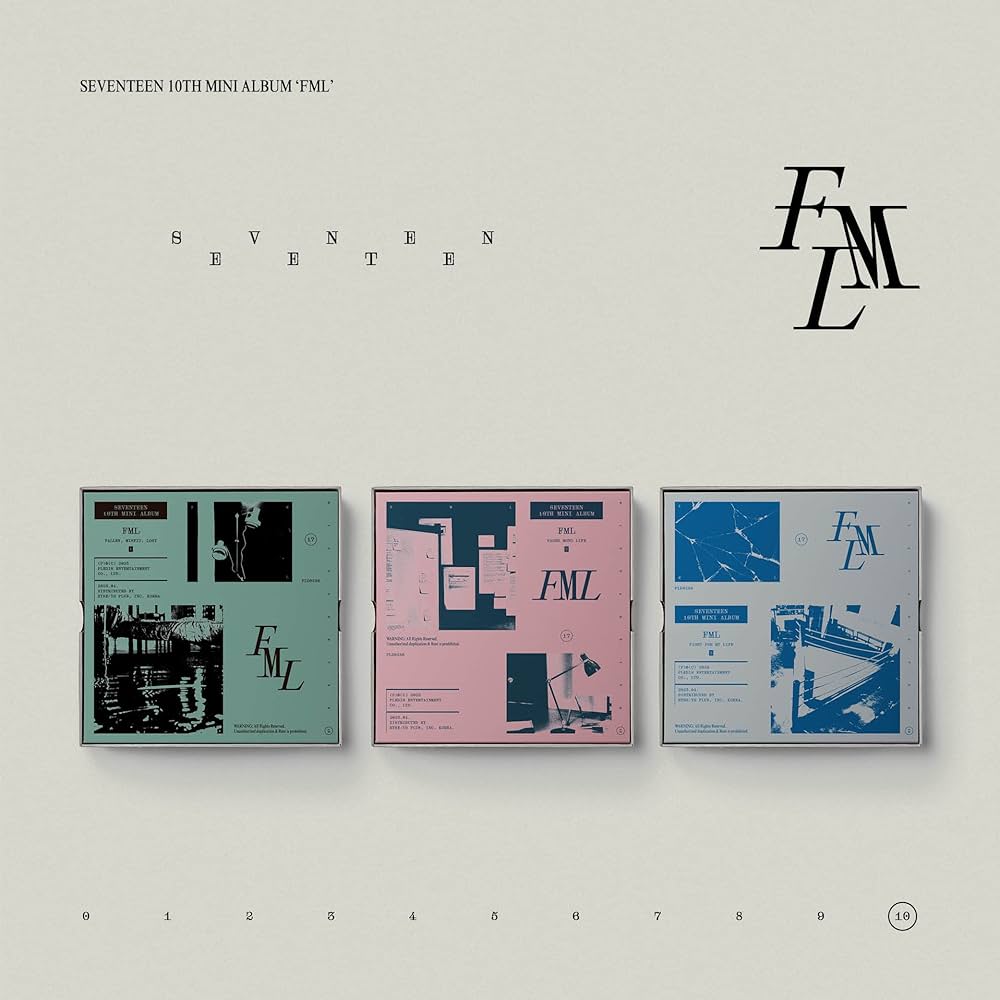 Amazon.com: SEVENTEEN 10th Mini Album 'FML'（韓国盤）: CDs & Vinyl