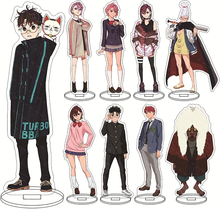 Amazon.co.jp: ダンダダン アクリルスタンド 綾瀬桃 高倉健 白鳥愛羅