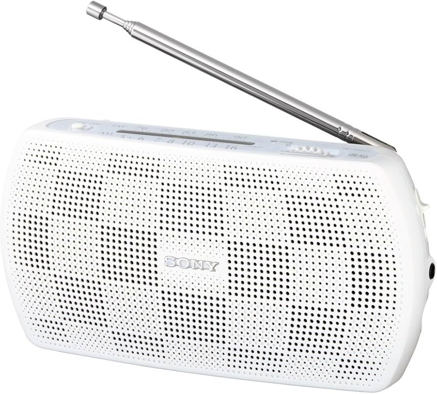 Amazon.co.jp: ソニー ポータブルラジオ SRF-19 : ワイドFM対応 FM/AM