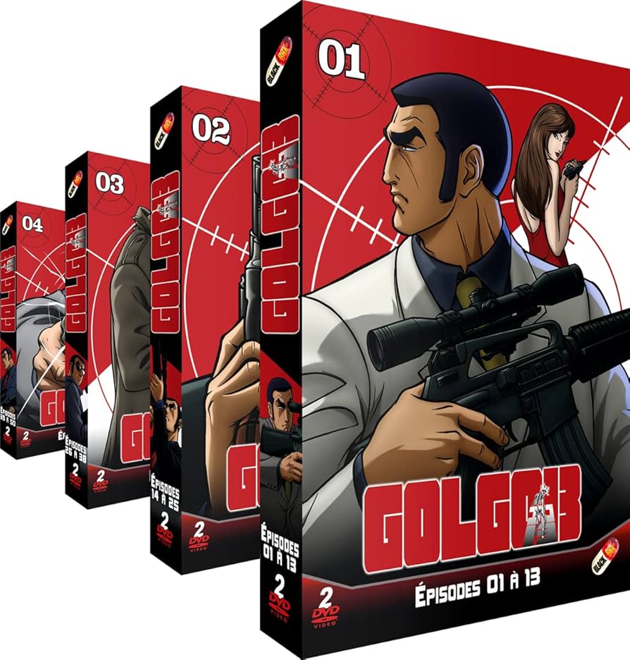Amazon.co.jp: ゴルゴ13 TVシリーズ全50話収録 DVD BOX ヨーロッパ