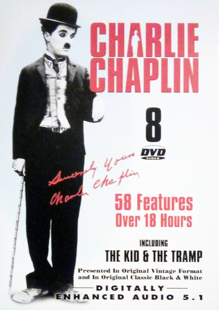 Amazon.com: Charlie Chaplin: 8 DVD Box Set (58 Features, Over 18