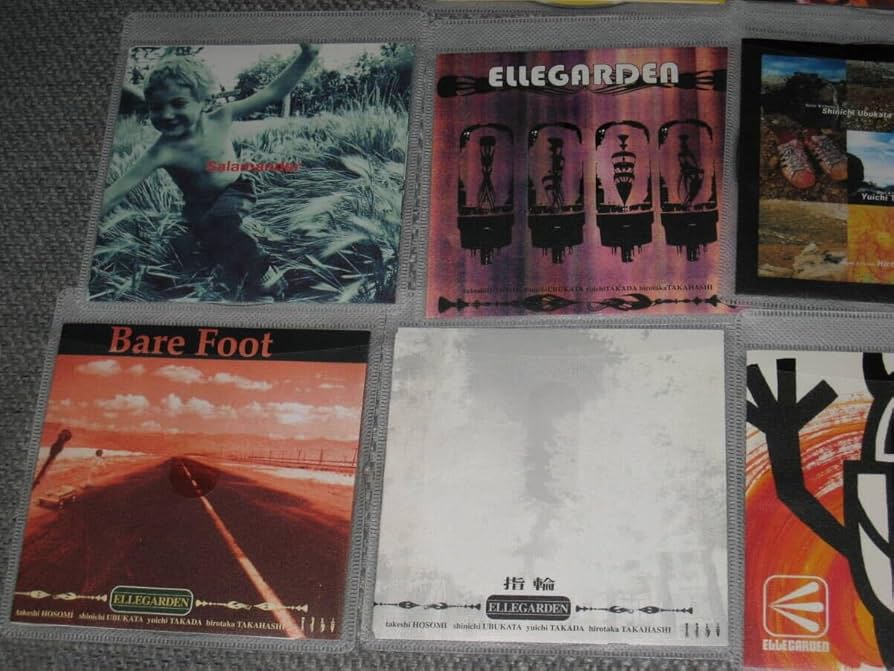 Amazon.co.jp: □CD「ELLEGARDEN シングル/アルバム 13点セット 裏面